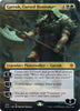 Garruk, Cursed Huntsman (Borderless) - Throne of Eldraine #270