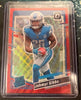 2023 Panini Donruss - Rated Rookie Jahmyr Gibbs #331 Optic Preview Red Wave - Detroit Lions