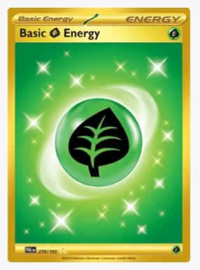 Basic Grass Energy (Hyper Rare) SV02: Paldea Evolved # 278/193 - Sweets and Geeks
