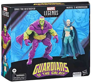 Guardians of the Galaxy Marvel Legends Drax the Destroyer & Moondragon Action Figure 2-Pack - Sweets and Geeks