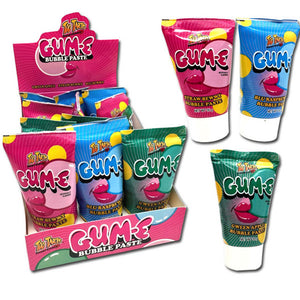 Gum-E Bubble Paste Bubble Gum 35g Tubes - Sweets and Geeks