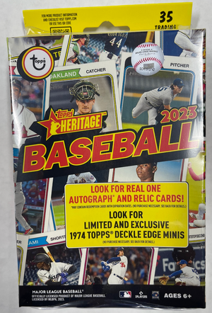 2023 Topps Heritage Baseball Hangar Box - Sweets and Geeks