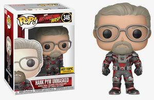 Funko Pop! Marvel: Ant-Man and The Wasp - Hank Pym Unmasked (Hot Topic Exclusive) #346 - Sweets and Geeks
