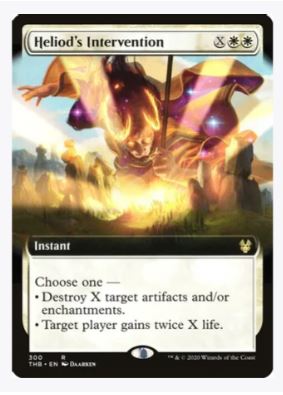 Heliod's Intervention (Extended Art) - Theros Beyond Death - #300 - Sweets and Geeks