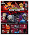 Re-ment DesQ My Hero Academia Desktop Heroes VS Villains Pack - Sweets and Geeks