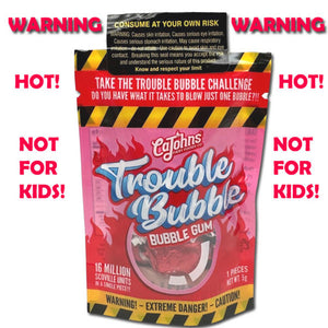 Trouble Bubble Hot Gum Challenge 1.5g - Sweets and Geeks