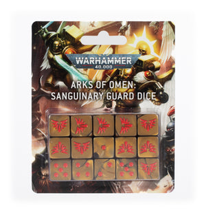 Arks of Omen: Sanguinary Guard Dice Set - Sweets and Geeks