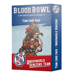 Blood Bowl: Underworld Denizens Team Card Pack - Sweets and Geeks