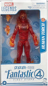 Marvel Legends Fantastic Four 6 Inch Action Figure - Human Torch