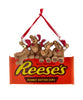 3" Bears on Reese's Chocolate Ornament