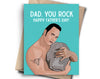 "Dad, You Rock" - The Rock Funny Father's Day Card