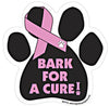 Paw Magnets - Bark For A Cure (Breast Cancer)