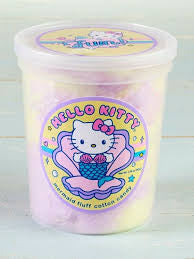 CSB Cotton Candy Hello Kitty Mermaid Fluff 1.75oz - Sweets and Geeks