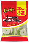Gurley's Gummy Apple Rings 2.5oz Peg Bag (SNG12)