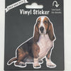 Basset Hound, Vinyl Sticker