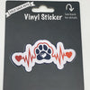 Heart Beat, Vinyl Sticker