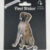 Great Dane, Vinyl Sticker