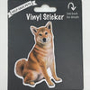 Shiba Inu, Vinyl Sticker