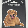 Golden Retriever, Vinyl Sticker