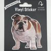 Bulldog, Vinyl Sticker