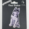 Siberian Husky, Vinyl Sticker