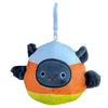 Squishmallows - Emily the Bat Candy Corn Costume Clip-on 3"