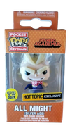 Funko Pocket Pop! Keychains My Hero Academia - Silver Age All Might (Hot Topic Exclusive) (Glow in the Dark) - Sweets and Geeks