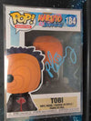 (AUTOGRAPHED by Michael Yurchak)(JSA Cert. #AK87594) Funko POP! Animation: Naruto Shippuden - Tobi #184