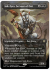 Ink-Eyes, Servant of Oni (Borderless) - Commander: Bloomburrow - #0077