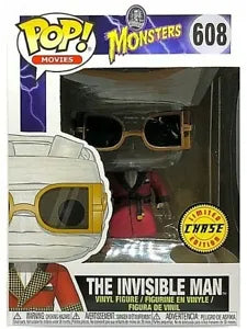 Funko Pop! Movies: Monsters - The Invisible Man (Walgreens Exclusive) (Chase) #608 - Sweets and Geeks