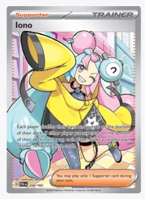 Iono (Full Art) SV02: Paldea Evolved # 254/193 - Sweets and Geeks