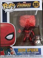 Funko Pop! Games: Marvel - Spider-Man (Red Chrome Exclusive) #287 - Sweets and Geeks