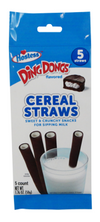 Ding Dongs Cereal Straws 1.76oz Peg Bag (SNG13)