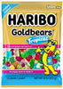 Haribo Gold Bears Tropical 4oz Peg Bag (SNG12)