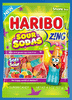 Haribo Zing Sour Sodas 4.5oz Peg Bag (SNG12)