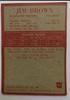 1965 Philadelphia Jim Brown #31 back