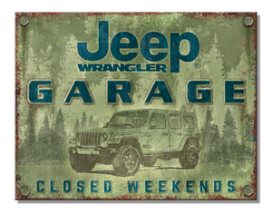 Jeep Garage Vintage Sign - Sweets and Geeks
