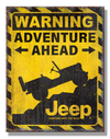 Jeep Adventure Vintage Sign - Sweets and Geeks