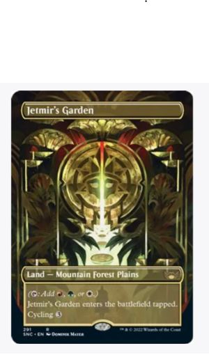 Jetmir's Garden (Borderless) - Streets of New Capenna - #291 - Sweets and Geeks