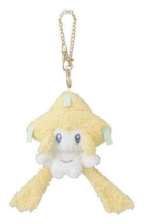 Glow in the Dark Mascot Jirachi Star Link Japanese Pokémon Center Keychain Plush - Sweets and Geeks