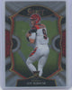 Front of Joe Burrow 2020 Panini Select Concourse 46 rookie card, Cincinnati Bengals