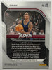 Back of JR Smith 2025-26 Panini Prizm autograph #81 with Panini autograph guarantee