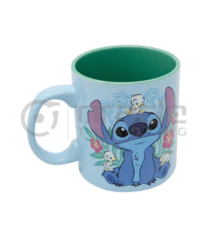 Lilo & Stitch Jumbo Mug – Floral Ducks - Sweets and Geeks