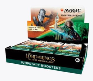 Universes Beyond: The Lord of the Rings: Tales of Middle-earth - Jumpstart Booster Box (Pre-Sell 6-16-23) - Sweets and Geeks