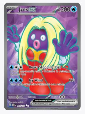 Jynx ex (Full Art) SV: Scarlet and Violet 151 #191/165 - Sweets and Geeks