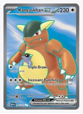 Kangaskhan ex (Full Art) Scarlet and Violet 151 #190/165 - Sweets and Geeks