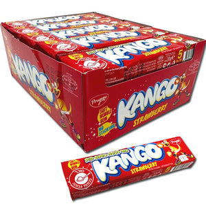 Kango Bubble Gum- Strawberry 20g - Sweets and Geeks