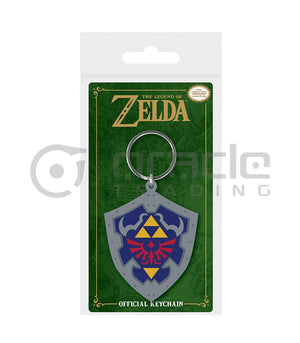 Zelda Hylian Shield Keychain - Sweets and Geeks