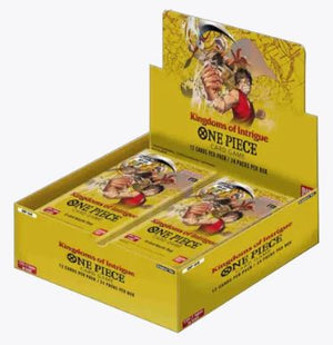 One Piece TCG - Kingdoms of Intrigue Booster Box - Sweets and Geeks