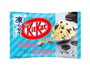 Japan Kit- Kat 10 pc Bag- Cookies & Cream 5oz - Sweets and Geeks